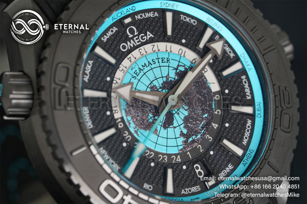 OMEGA - Seamaster Planet Ocean 600m Turquoise CER/RU VSF A8938