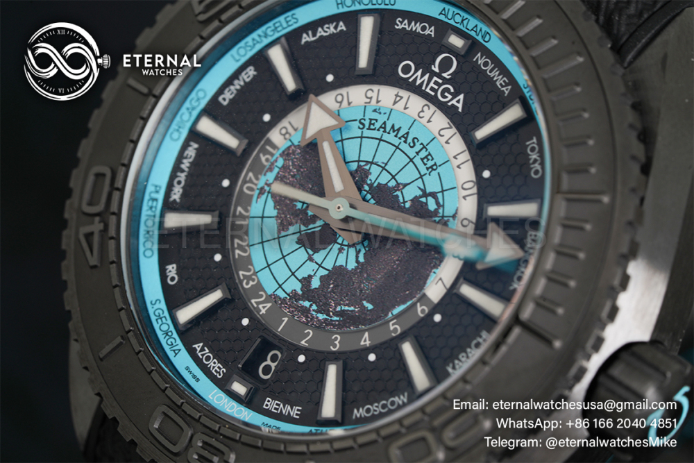 OMEGA - Seamaster Planet Ocean 600m Turquoise CER/RU VSF A8938