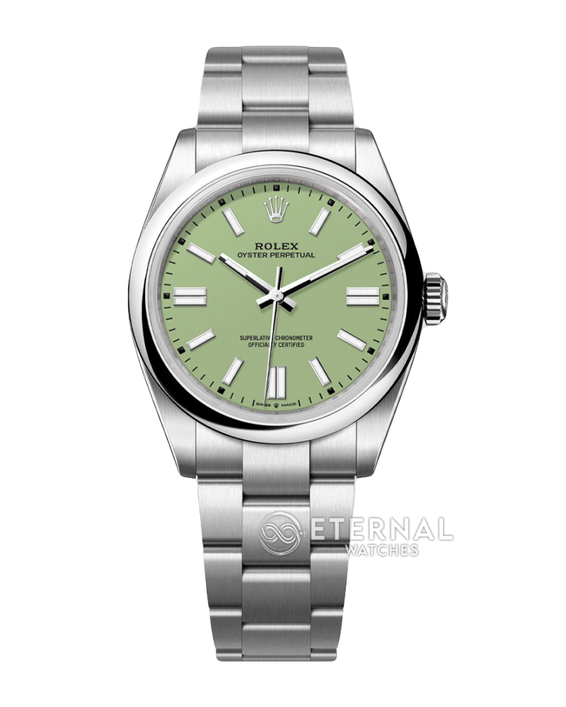 ROLEX - Oyster Perpetual 134300 41mm SS/SS Pistachio Dial VSF VS3230