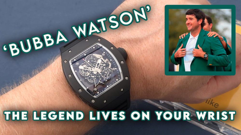 RICHARD MILLE - VAUCHER SUPER CLONE RM055 Bubba Watson Black Ceramic Edition