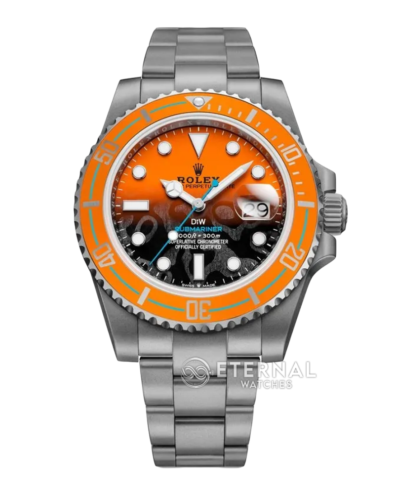 ROLEX - Submariner DIW 40mm 904L SS/SS Orange/Blk Dial VSF VS3135