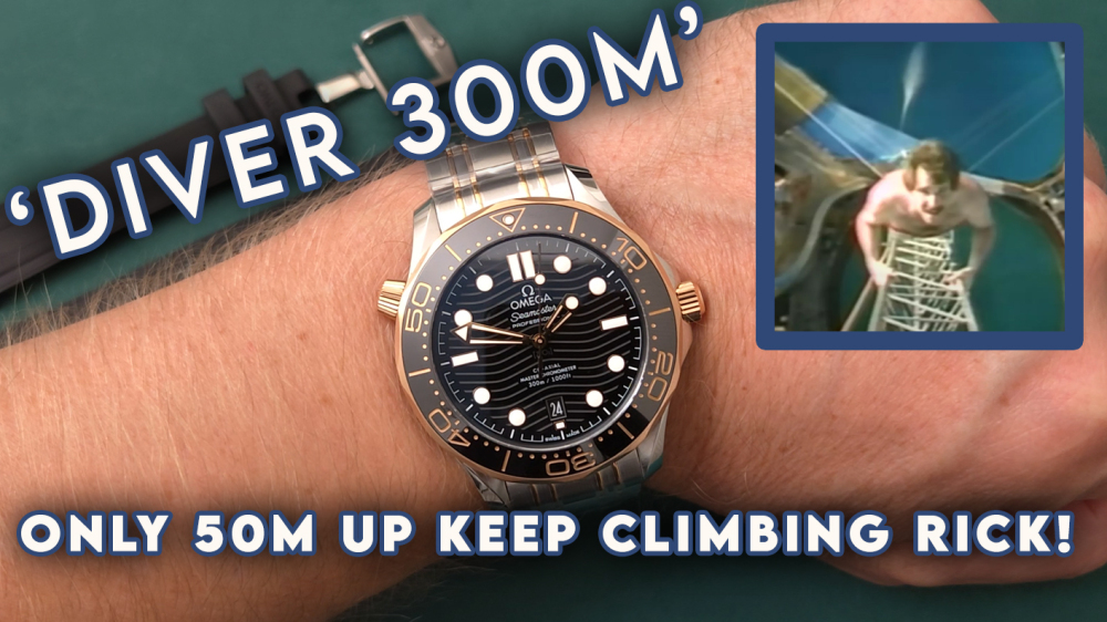 OMEGA - Seamaster 300m RG/SS Black VSF VS8800