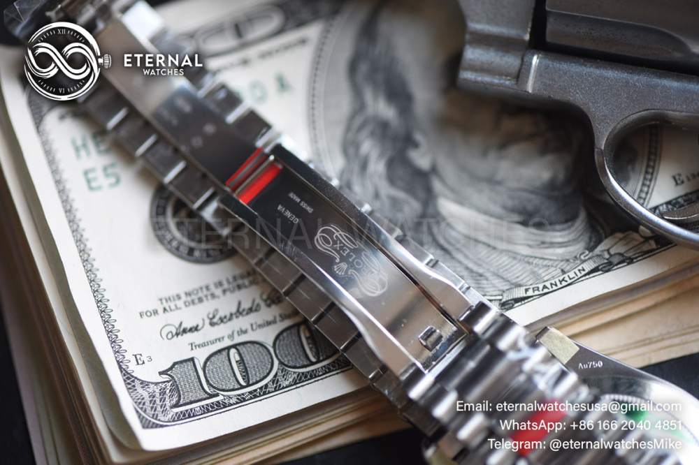 ROLEX - SUPER CLONE Day-Date 228239 40mm SS/SS Blue/Rmn VSF DD3255