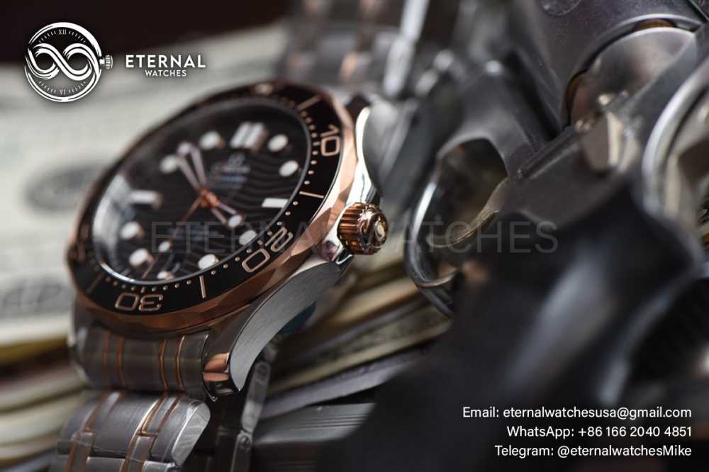 OMEGA - Seamaster 300m RG/SS Black VSF VS8800