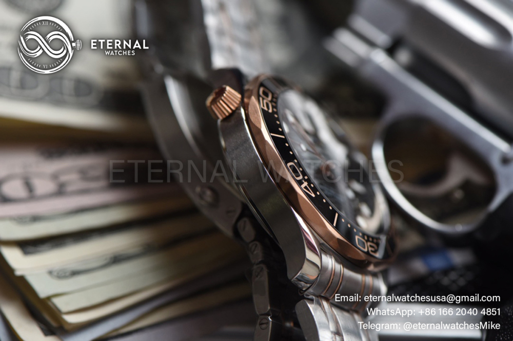 OMEGA - Seamaster 300m RG/SS Black VSF VS8800