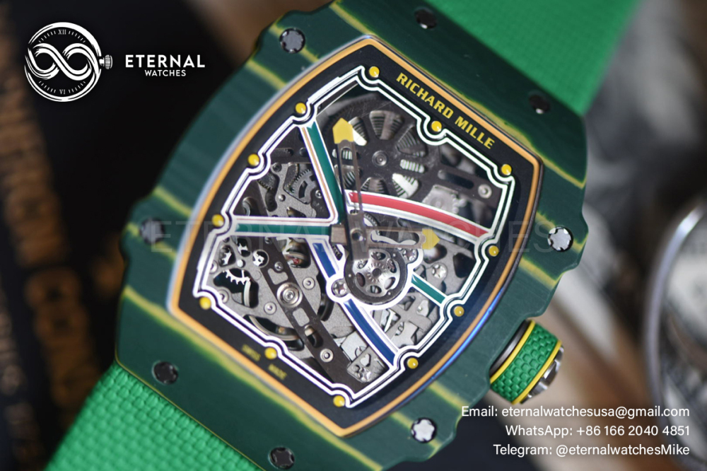 RICHARD MILLE - VAUCHER SUPER CLONE RM67-02 Sprint Van Niekerk Extra Flat