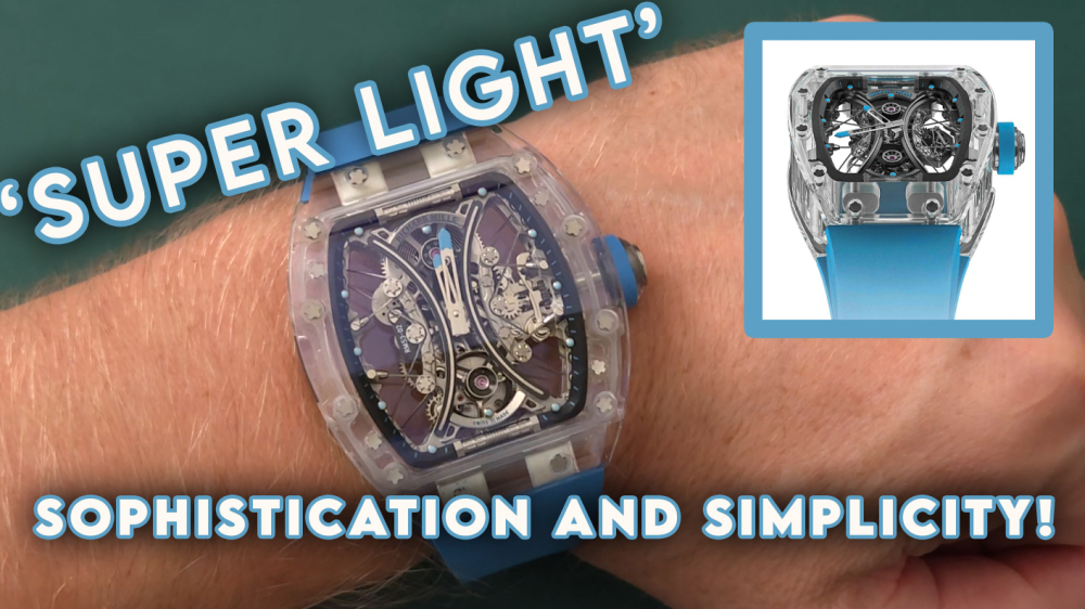 RICHARD MILLE - VAUCHER SUPER CLONE RM53-02 Tourbillon Sapphire Blue