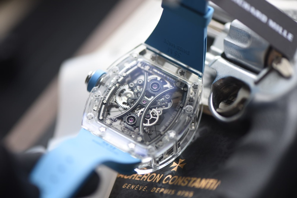 RICHARD MILLE - VAUCHER SUPER CLONE RM53-02 Tourbillon Sapphire Blue