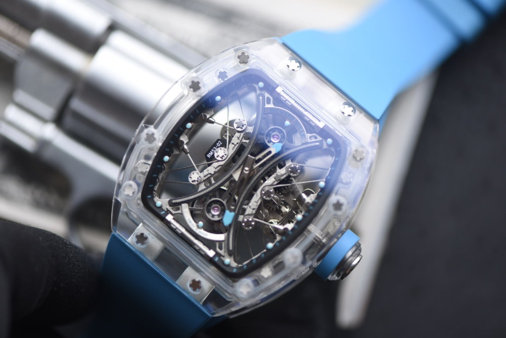 RICHARD MILLE - VAUCHER SUPER CLONE RM53-02 Tourbillon Sapphire Blue