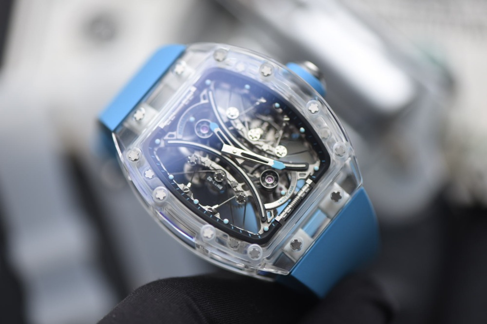 RICHARD MILLE - VAUCHER SUPER CLONE RM53-02 Tourbillon Sapphire Blue
