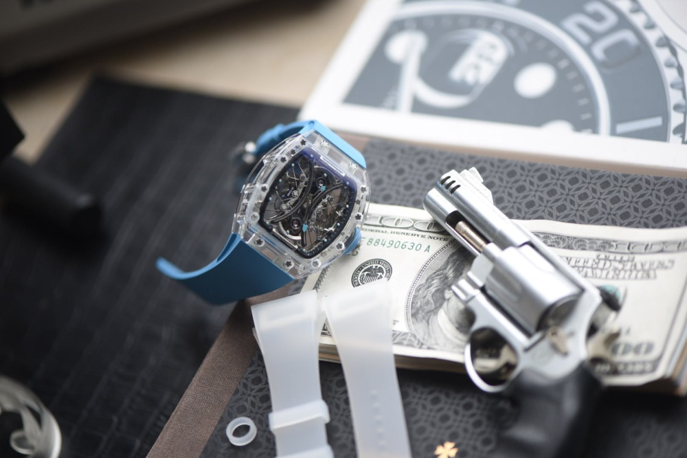 RICHARD MILLE - VAUCHER SUPER CLONE RM53-02 Tourbillon Sapphire Blue