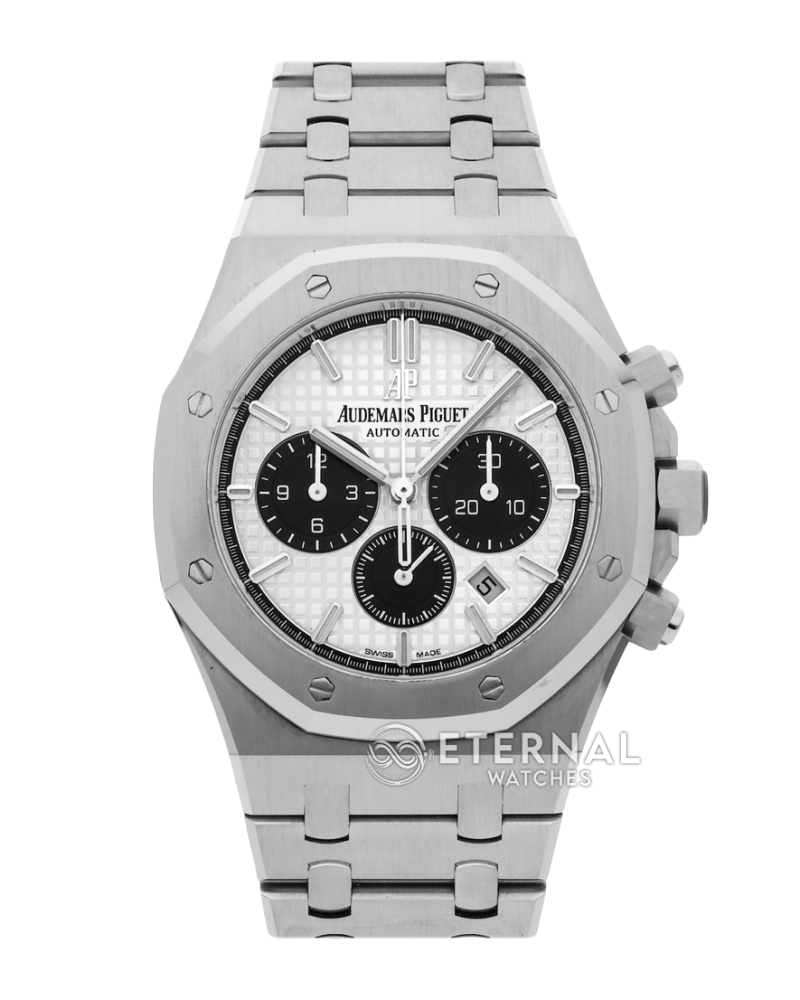 AUDEMARS PIGUET - Royal Oak Chrono 26331ST 41mm SS/SS White/Blk APSF DD4801