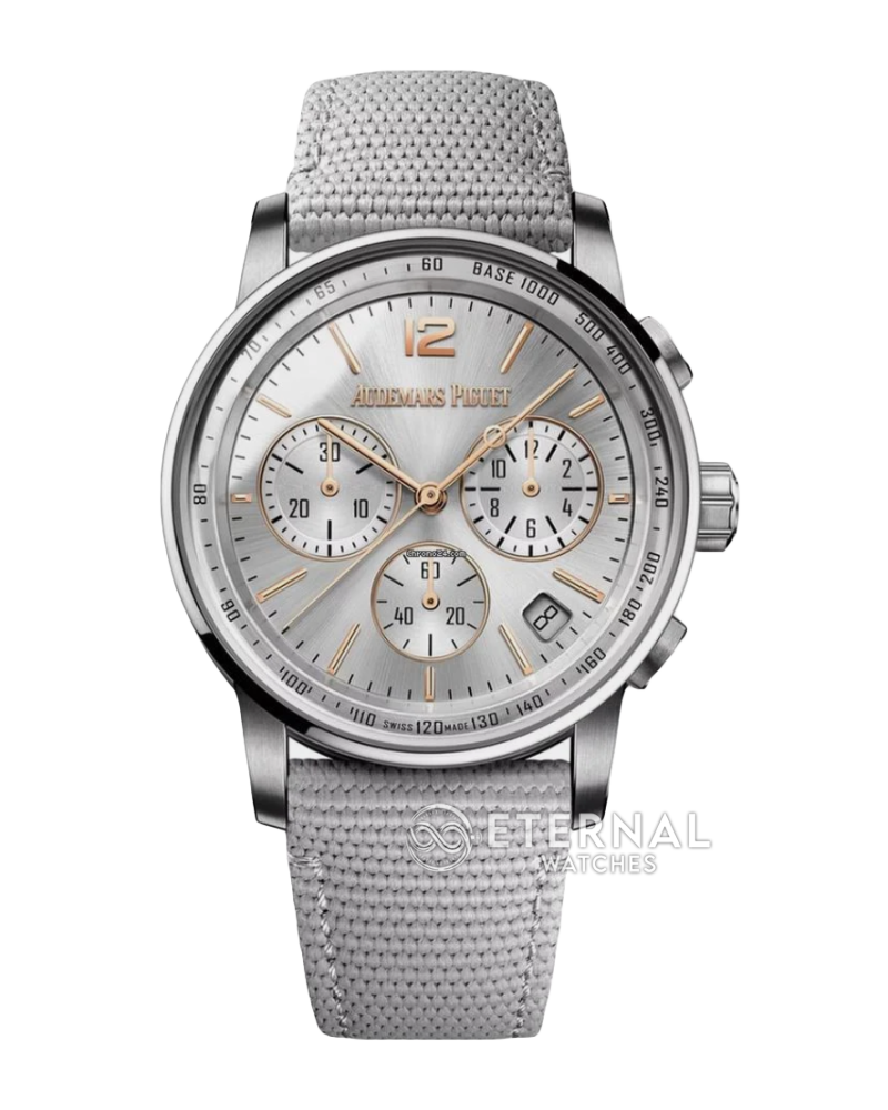 AUDEMARS PIGUET - Code11.59 Chronograph 26393 41mm SS/LE Silver Dial APPF A7750