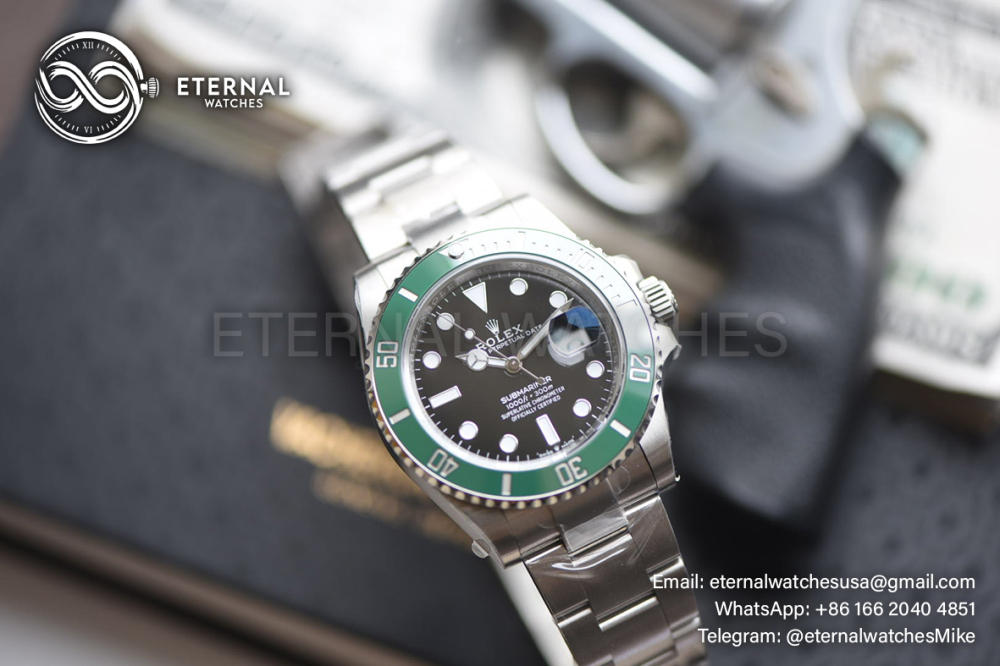 ROLEX - Submariner 126610LV Starbucks 41mm SS/SS Black Dial VSF VS3235