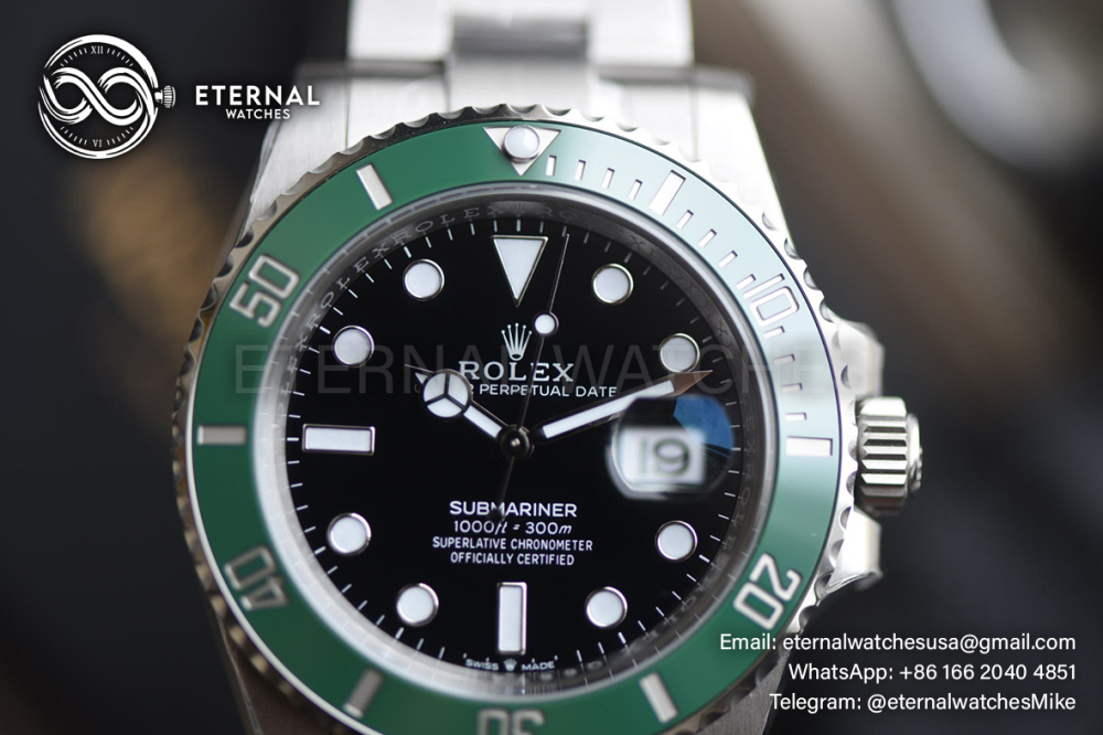 ROLEX - Submariner 126610LV Starbucks 41mm SS/SS Black Dial VSF VS3235