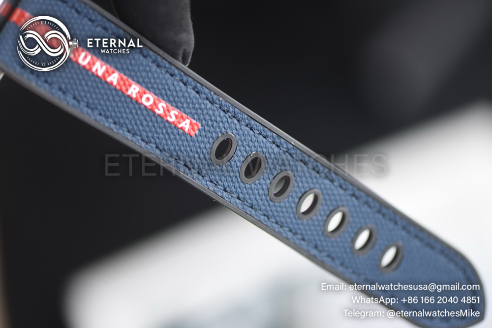 PANERAI - Luminor PAM1404 Bitempo GMT 40mm SS/NY Blue Dial VSF P900