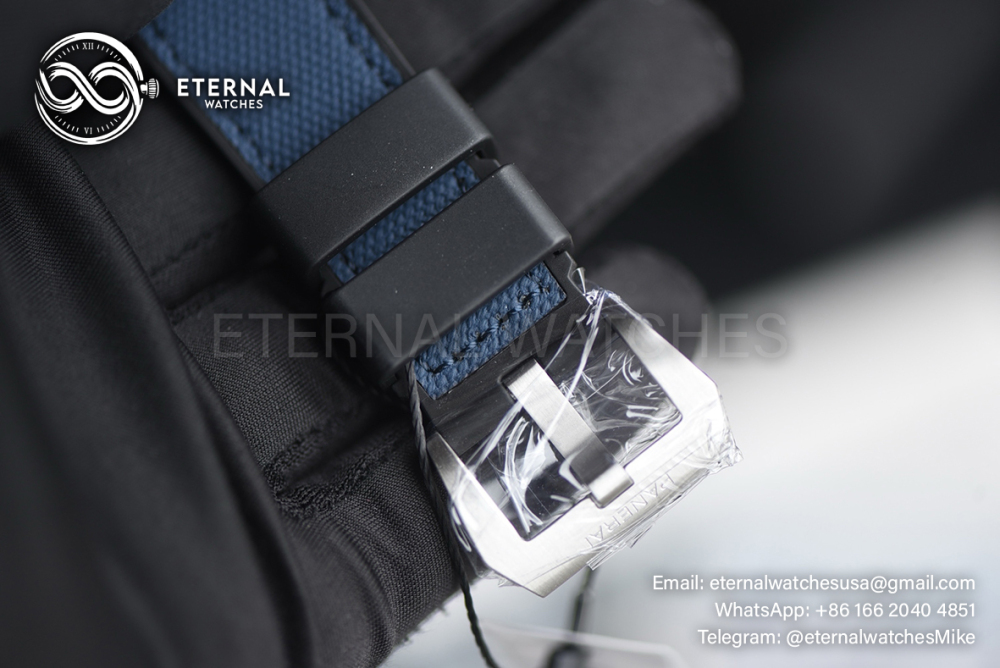 PANERAI - Luminor PAM1404 Bitempo GMT 40mm SS/NY Blue Dial VSF P900