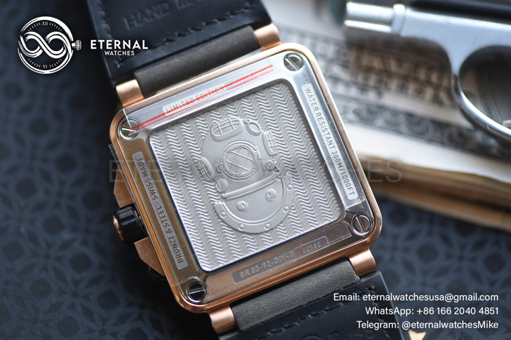 BELL & ROSS - BR03-92 42mm Diver BR/LE Green/Sticks Miyota 9015