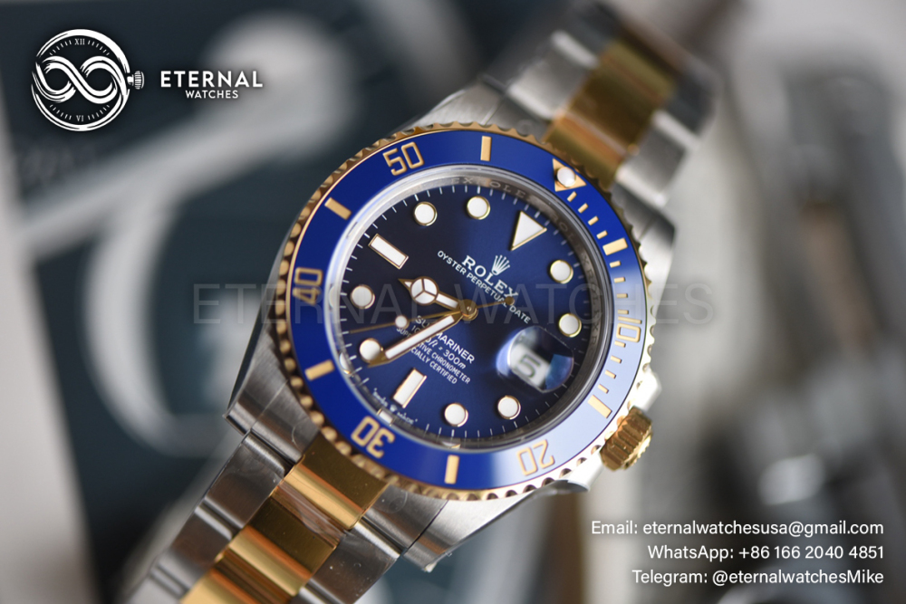 ROLEX - Submariner 126613LB 41mm YG/SS Blue Dial VSF V2 DD3235 (Weight Adjusted）