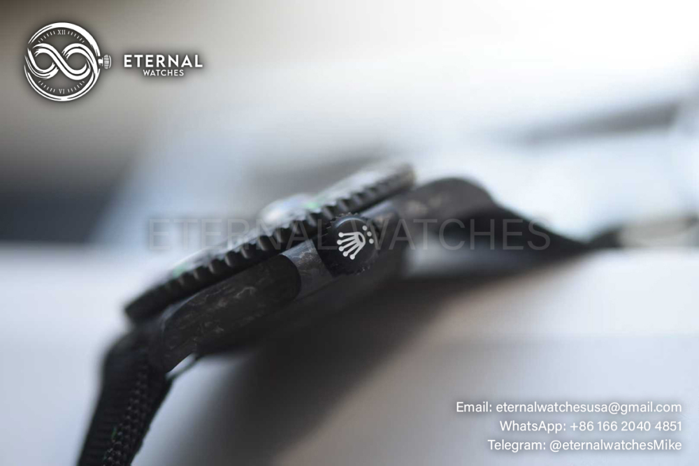 ROLEX - Submariner DIW 40MM Carbon/NY Black/Green VSF VS3135