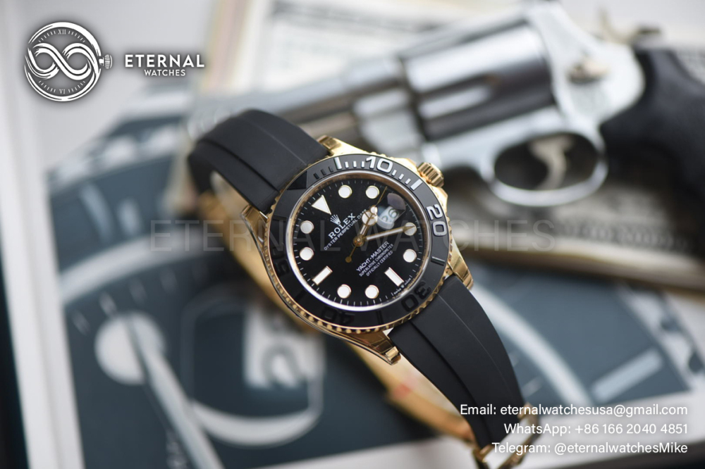 ROLEX - Yacht-Master 226658 42mm YG/RU Black/Dot V3 VSF DD3235 (Weight Adjusted)