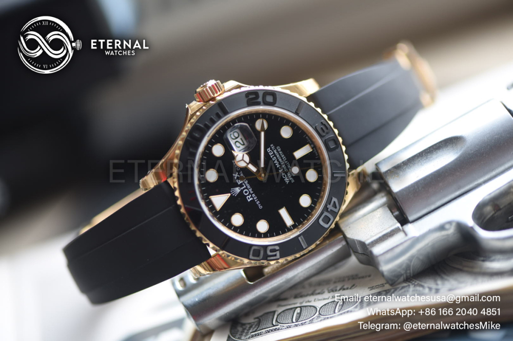 ROLEX - Yacht-Master 226658 42mm YG/RU Black/Dot V3 VSF DD3235 (Weight Adjusted)