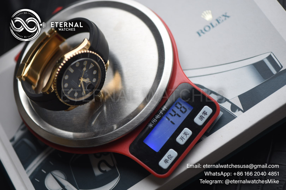 ROLEX - Yacht-Master 226658 42mm YG/RU Black/Dot V3 VSF DD3235 (Weight Adjusted)