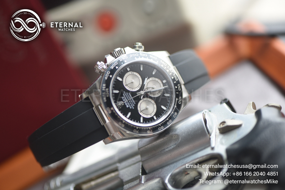 ROLEX - Daytona 126519 40mm SS/RU Black/Stk VSF V2 DD4131(Weight Adjusted)