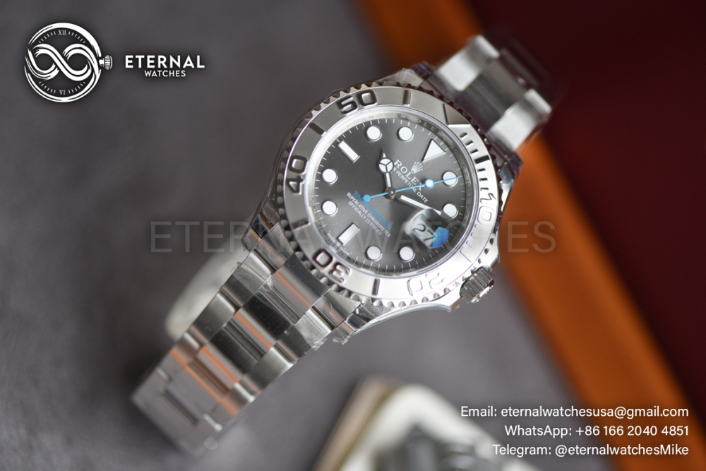 ROLEX - SUPER CLONE Yacht-Master 126622 40mm SS/SS Grey/Dot VSF DD3235