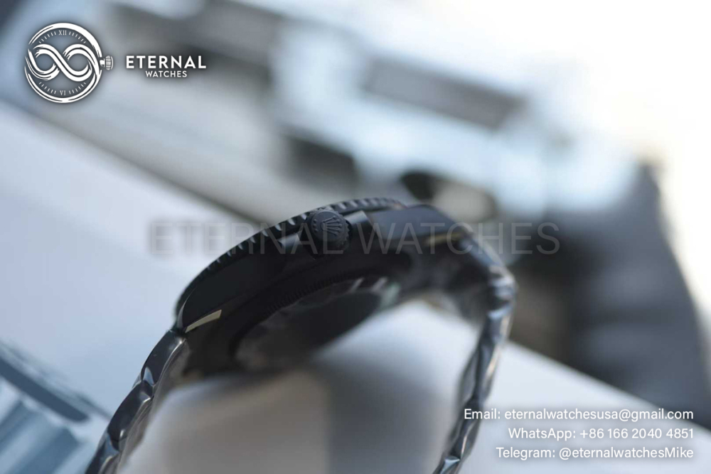 ROLEX - Submariner DIW 40mm 904L DLC/DLC Org/Blk Dial VSF VS3135