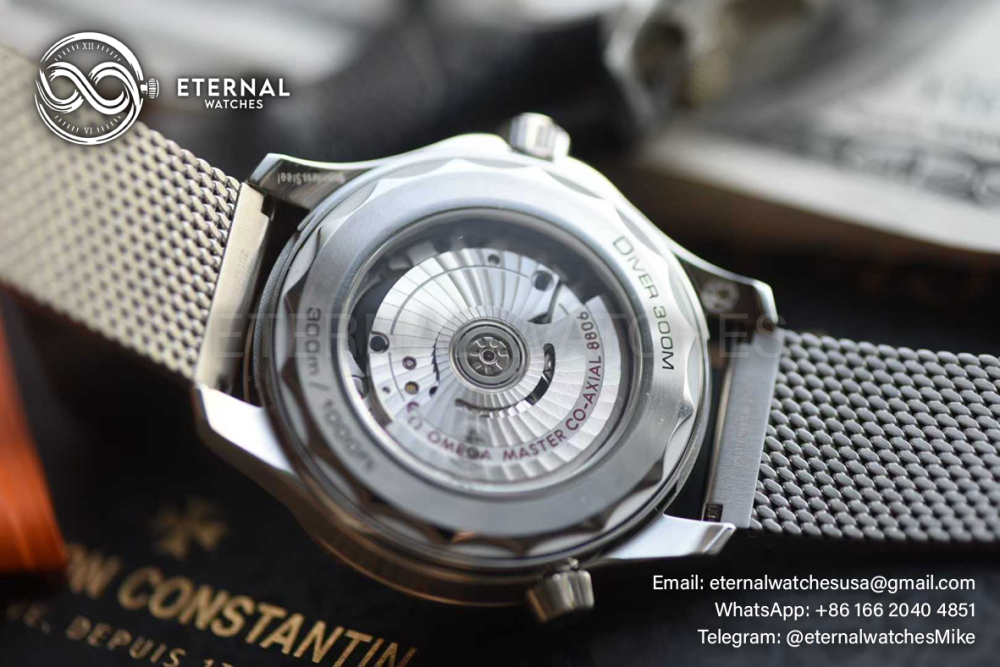 OMEGA - SUPER CLONE Seamaster 300m 42mm 2025 SS/SS Black Dial VSF VS8806