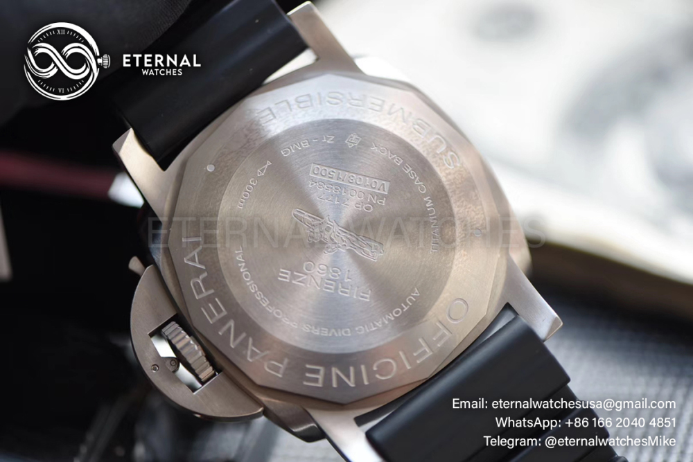 PANERAI - SUPER CLONE PAM799 CarboTech Submersible Titanium 47MM TI/RU VSF P9010