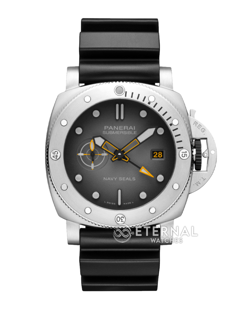 PANERAI - SUPER CLONE Submersible PAM1323 44mm SS/RU Grey Dial VSF P9011