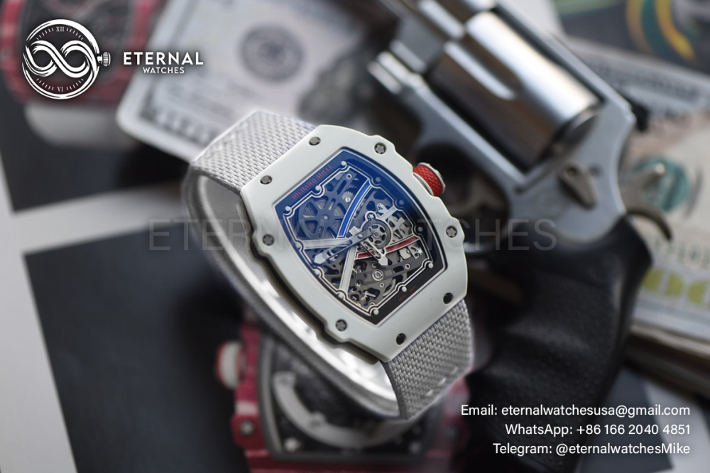 RICHARD MILLE - VAUCHER SUPER CLONE RM67-02 Alexis Pinturault Extra Flat White