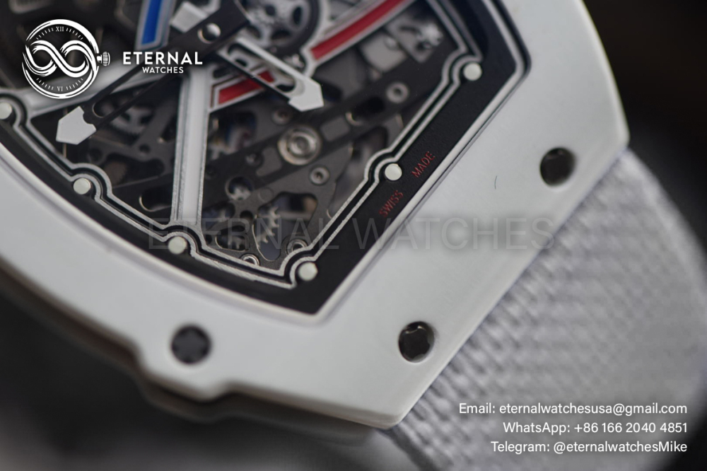 RICHARD MILLE - VAUCHER SUPER CLONE RM67-02 Alexis Pinturault Extra Flat White
