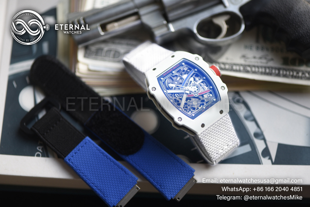 RICHARD MILLE - VAUCHER SUPER CLONE RM67-02 Alexis Pinturault Extra Flat White