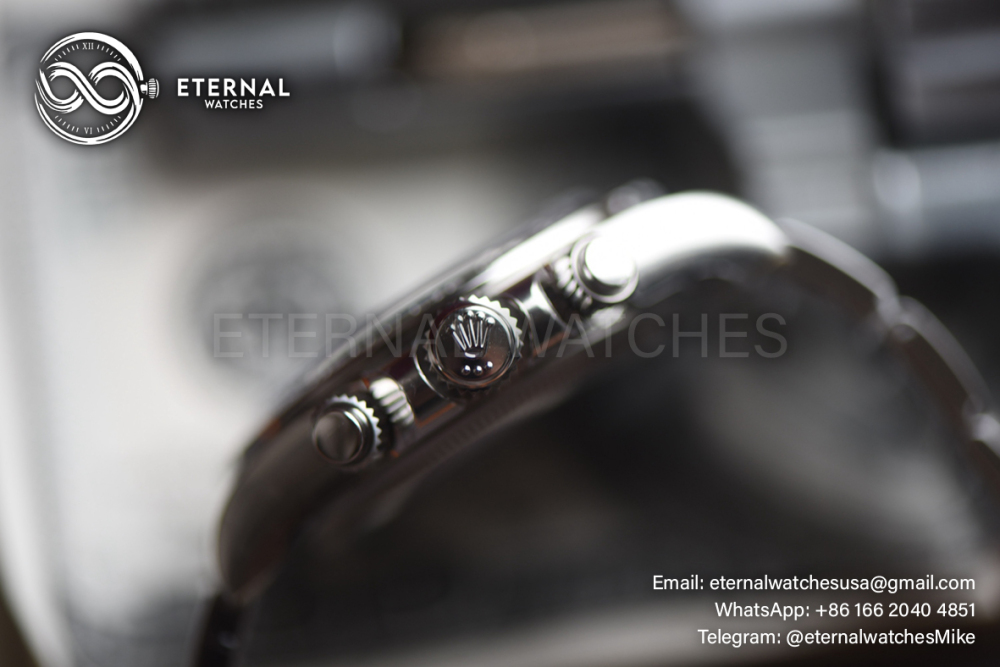 ROLEX - SUPER CLONE Daytona 126500 40mm SS Black Dial 4131