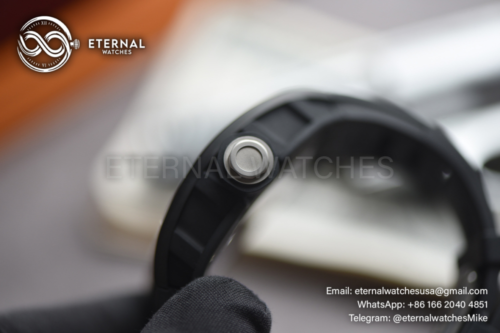 RICHARD MILLE - SUPER CLONE RM055 43mm Black Cer/RU Skeleton Dial APSF RMUL2