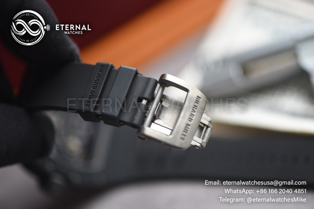 RICHARD MILLE - SUPER CLONE RM055 43mm Black Cer/RU Skeleton Dial APSF RMUL2