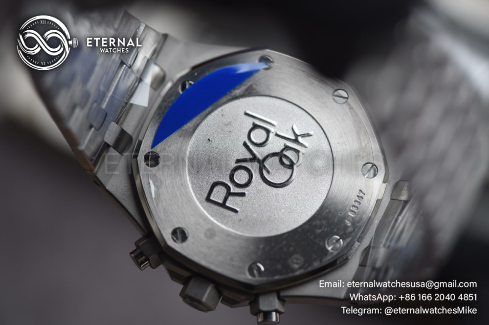 AUDEMARS PIGUET - SUPER CLONE Royal Oak Chronograph 26331ST 41mm SS/SS White/Blk APSF DD4801