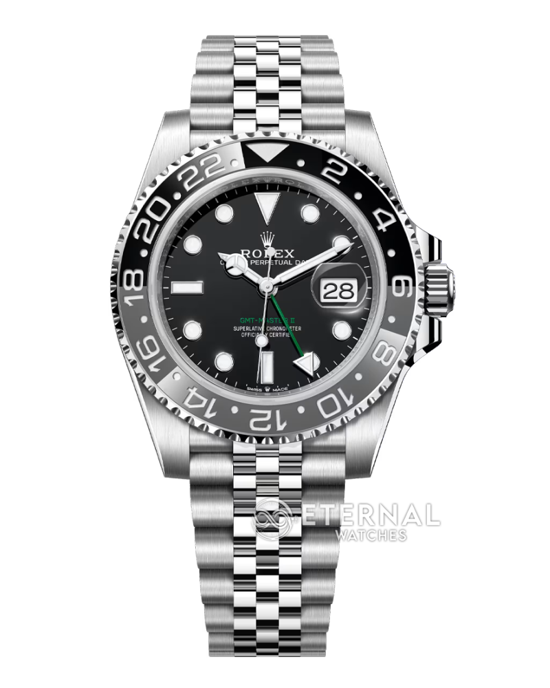 ROLEX - SUPER CLONE GMT Master II 126710 Bruce Wayne 40mm Jub SS/SS Black Dial VSF DD3285