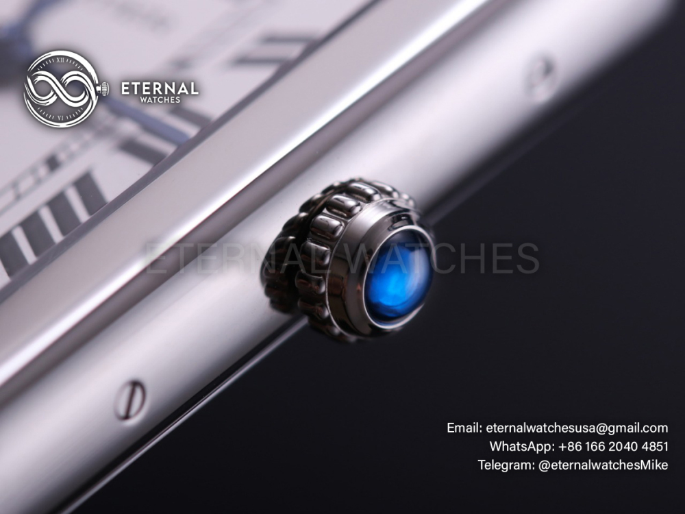 CARTIER - Tank Solo 41mm SS/LE White Dial Original Citizen 9015