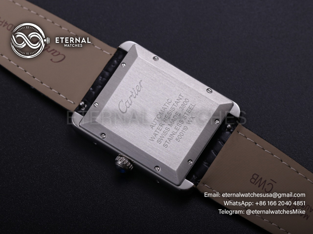 CARTIER - Tank Solo 41mm SS/LE White Dial Original Citizen 9015