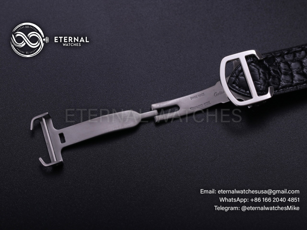 CARTIER - Tank Solo 41mm SS/LE White Dial Original Citizen 9015