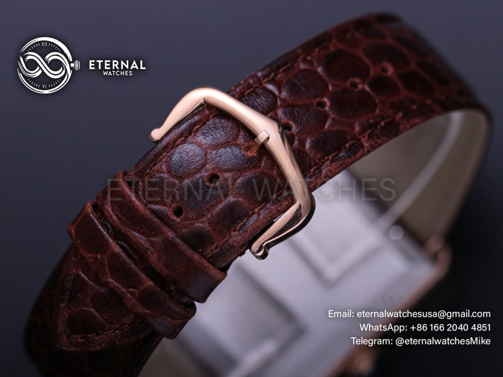 CARTIER - Tank Solo 41mm RG/LE White Dial Original Citizen 9015