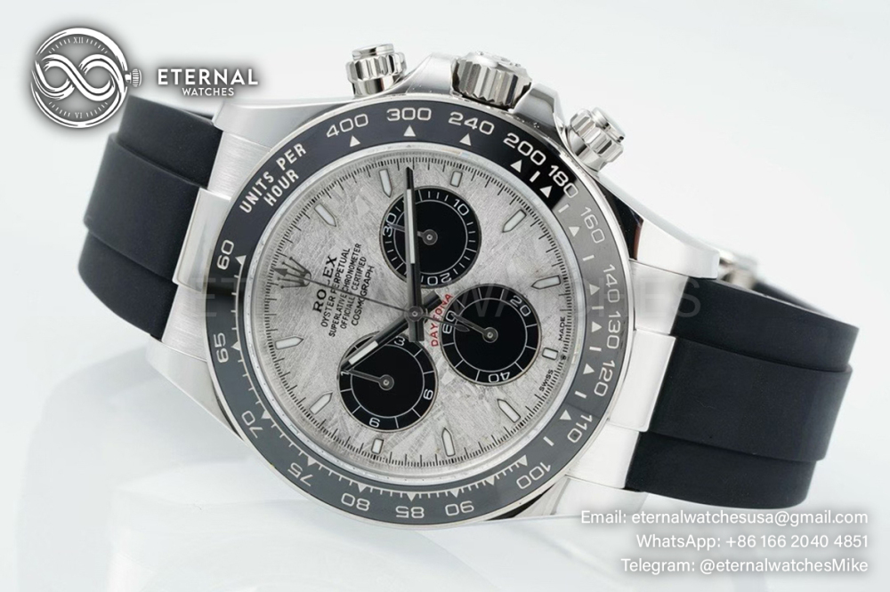 ROLEX - Daytona Cosmograph 126519 40mm SS/RU Meteorite/Black 3CF DD4131 (Weight Adjusted)