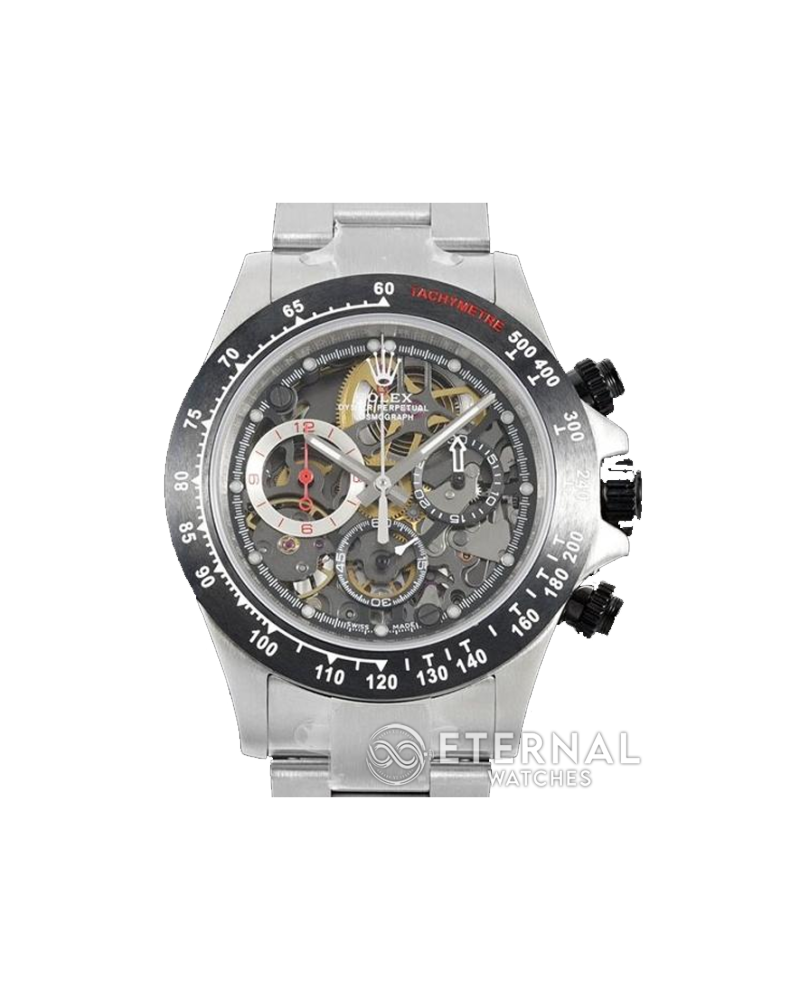 ROLEX - Daytona Artisans Ceramic 40mm SS/SS Skeleton Dial ADGF DD4802
