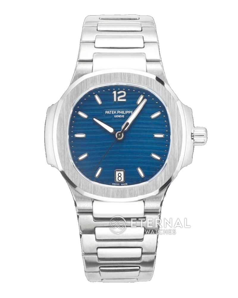 PATEK PHILIPPE - Nautilus 7118 35mm SS/SS Blue Dial 3KF A324