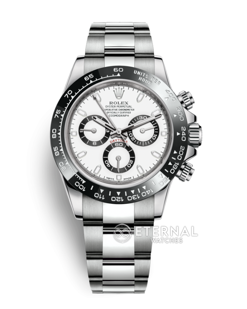 ROLEX - Daytona 116500 40mm SS/SS White Dial VSF DD4130