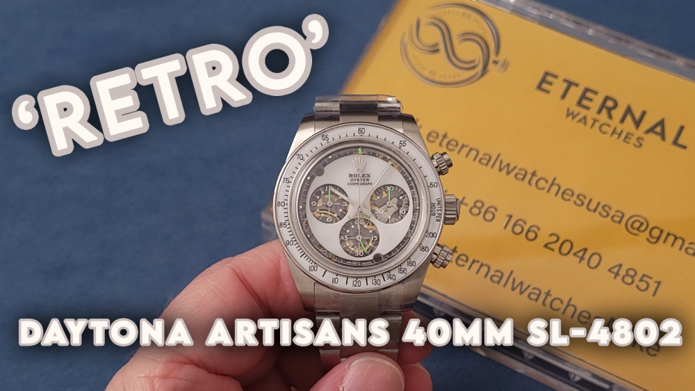 ROLEX - Daytona Artisans 40mm SS/SS White Dial ADGF DD4802